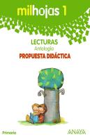 Lecturas 1. Antologia. Propuesta Didactica.