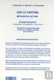 Lecture ; Cp/Ce1 ; Étiquettes-Mots Individuelles
