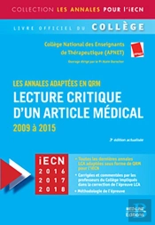 Lecture Critique D'Un Article Médical