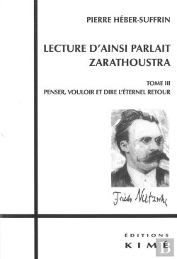 Bertrand.pt - Lecture D'Ainsi Parlait Zarathoustra Tome 3