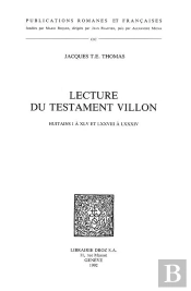 Lecture Du Testament Villon :