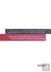 Lecture Littéraire Et Archives Du Personnage