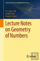 Lecture Notes On Geometry Of Numbers