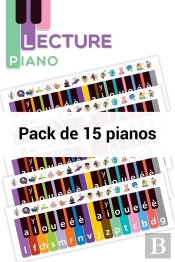 Lecture Piano : Cp ; Pack De 15 Pianos
