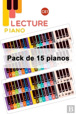Bertrand.pt - Lecture Piano : Pack De 15 Pianos : Ce1