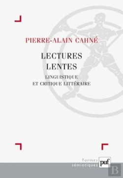 Bertrand.pt - Lectures Lentes ; Linguistique Et Critique Littéraire