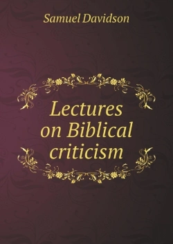 Bertrand.pt - Lectures On Biblical Criticism