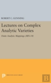Lectures On Complex Analytic Varieties