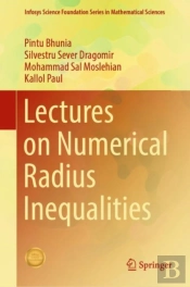 Lectures On Numerical Radius Inequalities