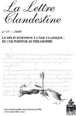 Bertrand.pt - Ledélit D'Opinion À L'Âge Classique : Du Colporteur Au Philosophe