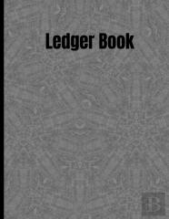Ledger Book - With 2021/2021 Calender