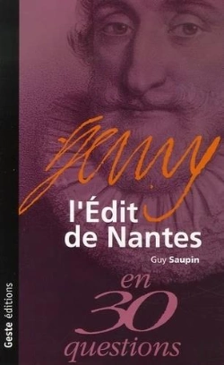 Bertrand.pt - L'Édit De Nantes En 30 Questions