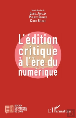 Bertrand.pt - L'Édition Critique À L'Ère Du Numérique