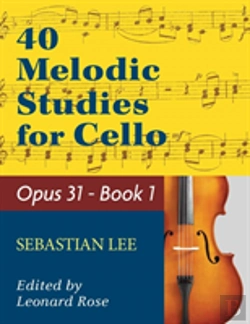 Bertrand.pt - Lee - 40 Melodic Studies - Opus 31 - For Cello Solo - Book 1