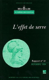L'Effet De Serre Rapport De L'Académie Des Sciences N 31