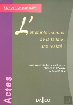 Bertrand.pt - L'Effet International De La Faillite : Une Réalité ?