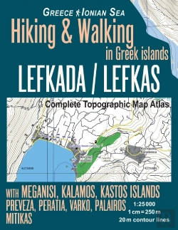 Bertrand.pt - Lefkada / Lefkas Complete Topographic Map Atlas 1
