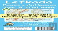 Lefkada, Paxos And Antipaxos Tour And Trail Maps