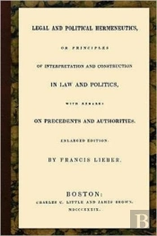Legal And Political Hermeneutics