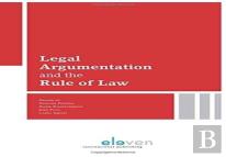 Legal Argumentation And The Rule Of Law