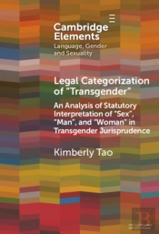 Legal Categorization Of 'Transgender'