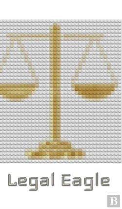 Bertrand.pt - Legal  Eagle  Lego Style Creative Blank Journal