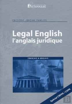 Bertrand.pt - Legal English/ L'Anglais Juridique Spécial Crfpa Capa