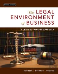 Legal Environment Of Business, The