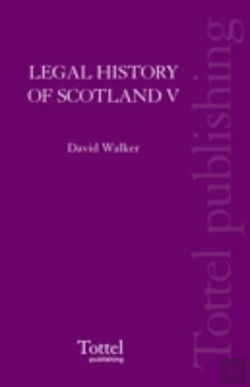 Bertrand.pt - Legal History Of Scotland