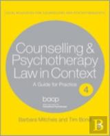 Legal Issues Across Counselling & Psychotherapy Settings