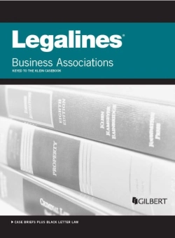 Bertrand.pt - Legalines On Business Associations, Keyed To Klein