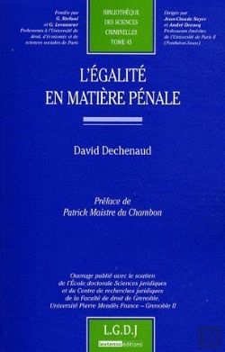 Bertrand.pt - L'Égalité En Matière Pénale