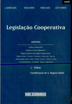 Bertrand.pt - Legislação Cooperativa - Anotada