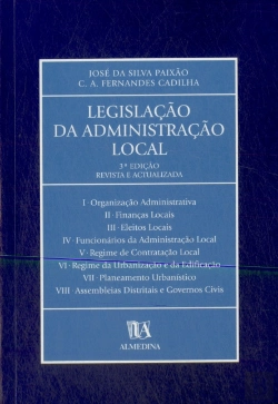 Bertrand.pt - Legislação da Administração Local - 3ª Edição Revista e Actualizada