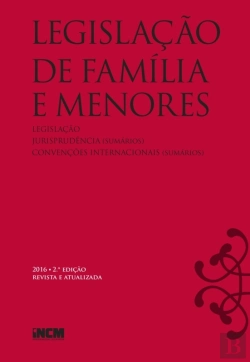 Bertrand.pt - Legislação De Família E Menores - 2ª Edição Revista E Atualizada