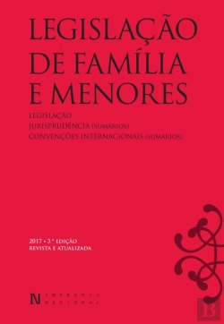 Bertrand.pt - Legislação De Família E Menores  3ª Edição Revista E Atualizada