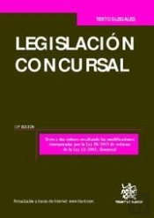 Legislación Concursal 13ª Ed. 2011