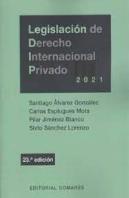 Legislacion De Derecho Internacional Privado 2021