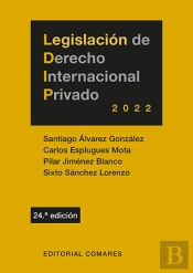 Legislacion De Derecho Internacional Privado 24ª Ed