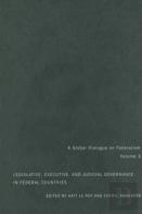 Legislative, Executive, And Judicial Governance In Federal Countries