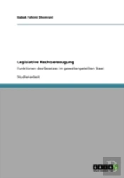 Legislative Rechtserzeugung