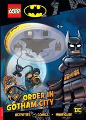 Legoâ® Batmanâ„¢: Order In Gotham City Activity Book  (With Legoâ® Batmanâ„¢ Minifigure)
