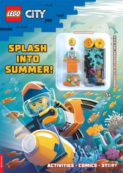 Bertrand.pt - Legoâ® City: Splash Into Summer Activity Book (With Diver Lego Minifigure And Underwater Accessories)