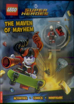 Bertrand.pt - Legoâ® Dc Super Heroesâ„¢: Maven Of Mayhem Activity Book (With Harley Quinnâ„¢ Lego Minifigure And Megaphone)
