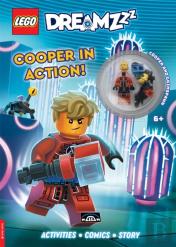 Legoâ® Dreamzzzâ„¢: Cooper In Action Activity Book (With Cooper Lego Minifigure And Grimspawn Mini-Build)