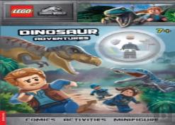 Legoâ® Jurassic Worldâ„¢: Dinosaur Adventures Activity Book (With Acu Guard Minifigure)