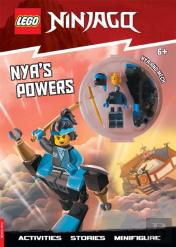 Legoâ® Ninjagoâ®: Nya'S Powers Activity Book  (With Nya Lego Minifigure And Mech)