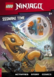 Legoâ® Ninjagoâ®: Sssnake Time Activity Book (With Snake Warrior Minifigure)