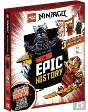 Legoâ® Ninjagoâ®: The Epic History (With Kai, Lord Garmadon And Master Wu Minifigures And Fold-Out Play Scene)