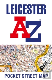 Leicester A-Z Pocket Street Map